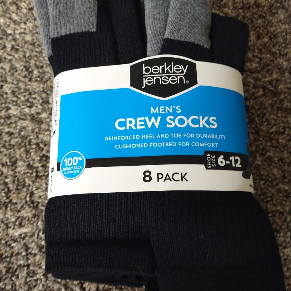 Men's Berkley and Jensen Crew socks